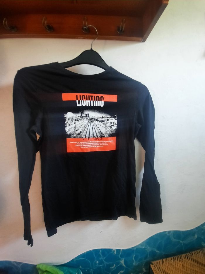 Teashirt manche longue lighting - photo numéro 2