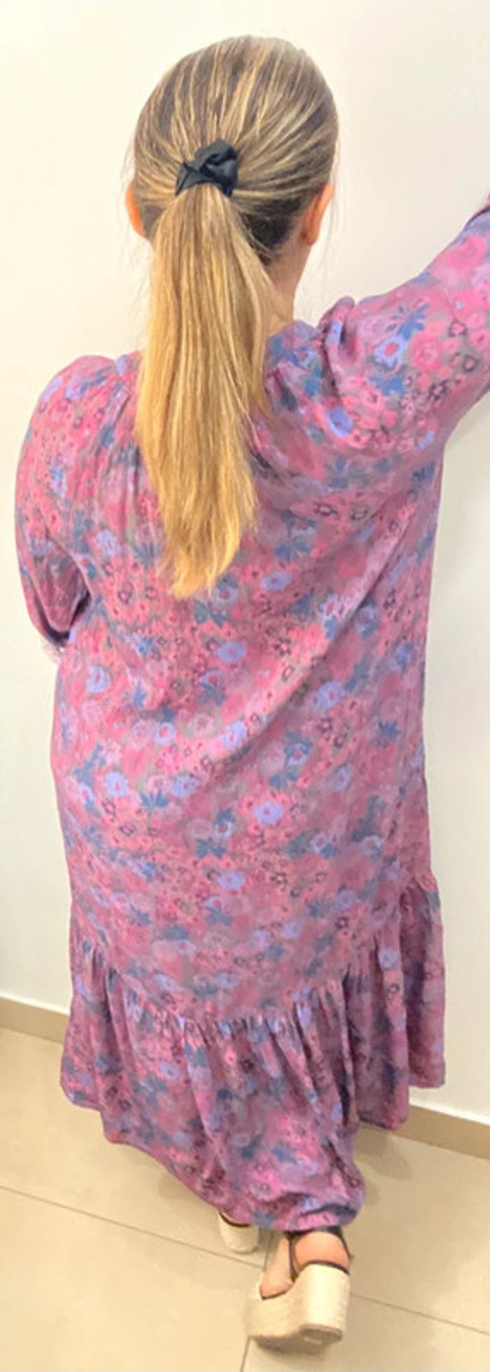 Robe Longue  Fleurie Taille M - photo numéro 6