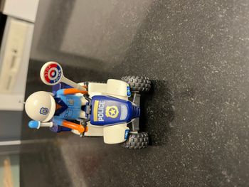 Playmobil Police – Quad de patrouille + policier & accessoires