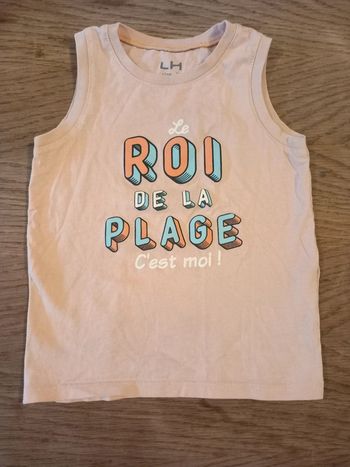 Débardeur garçon 5 ans