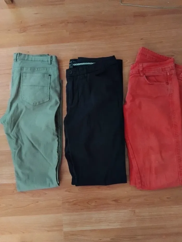 Lot de 3 jeans et pantalon