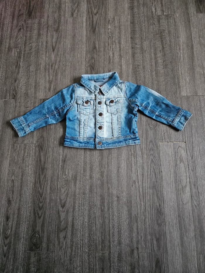 Veste en jeans fille taille 18 mois