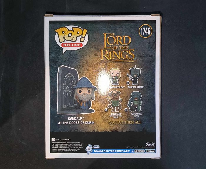 Figurine Funko Pop Deluxe / Gandalf At The Doors Of Durin 1746 / Le Seigneur Des Anneaux « LOTR » - photo numéro 3