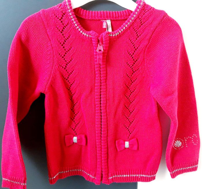 Gilet zippé fille 23 mois-86 cm Orchestra