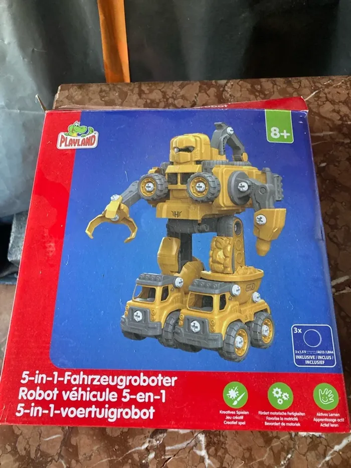 Robot véhicule 5 en 1