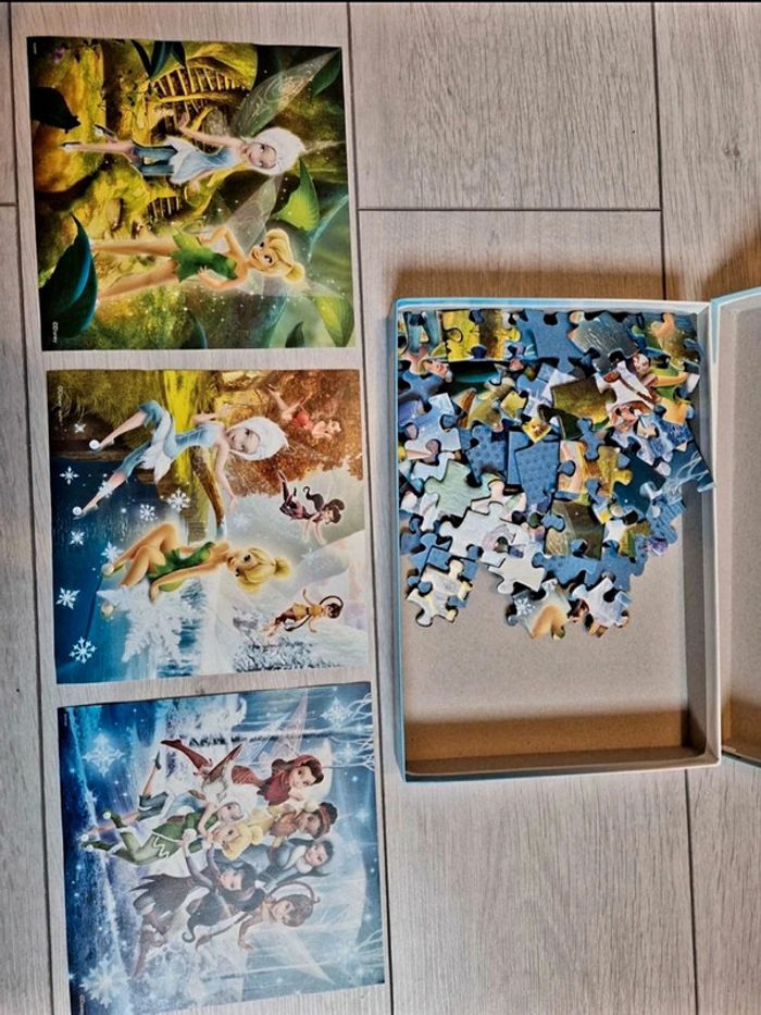 3 puzzles Disney 49 pièces NEUFS - photo numéro 2