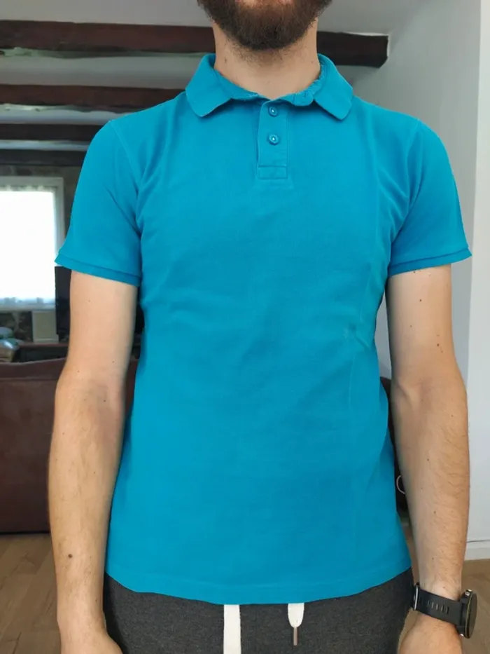 Polo bleu jules