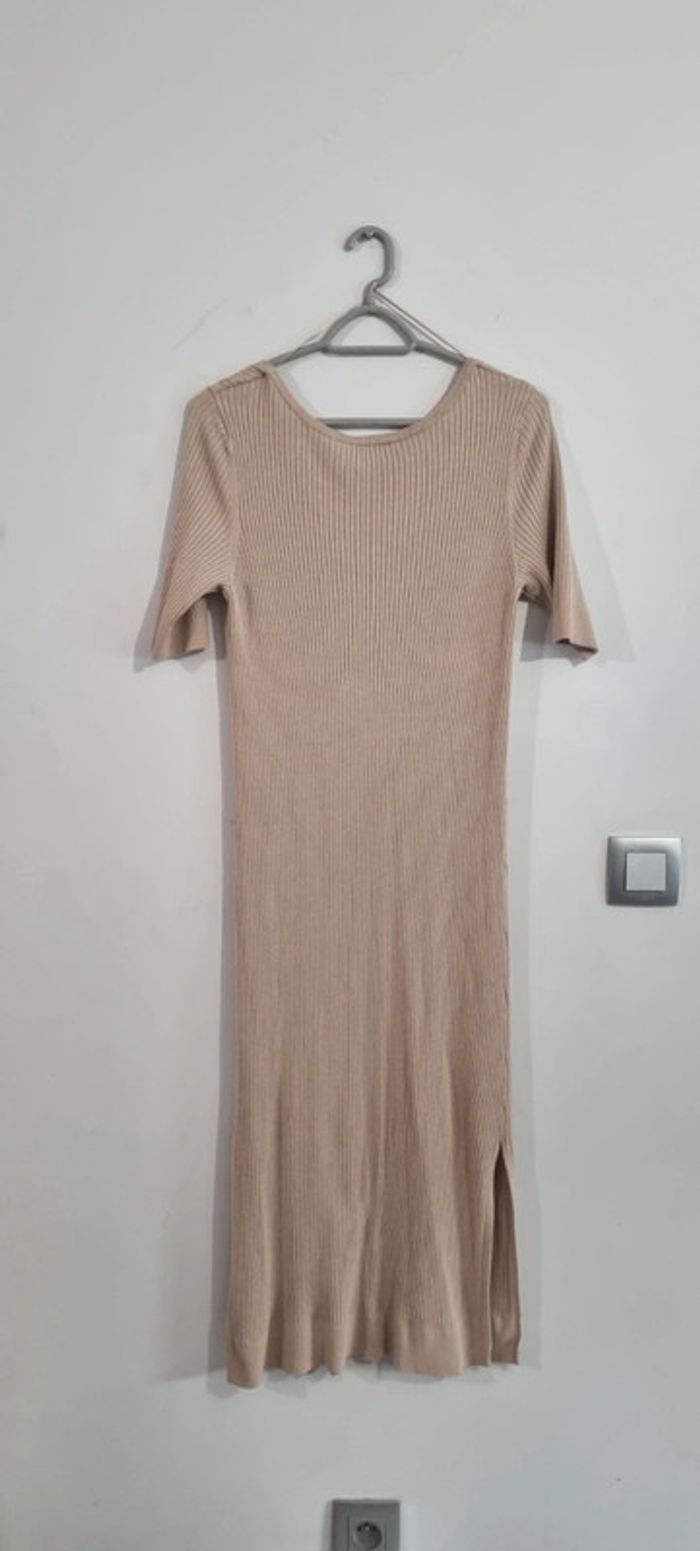 Robe longue beige - photo numéro 5
