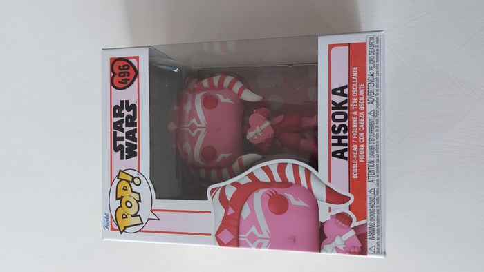 Funko Pop Ahsoka Star Wars Clone Wars édition spéciale neuve n° 496