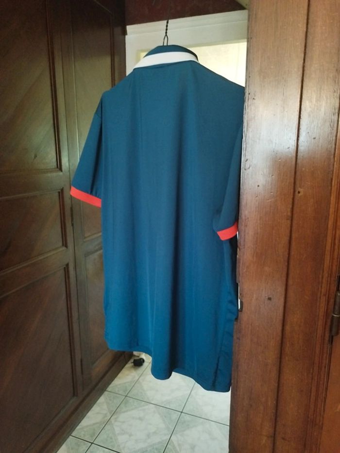 Polo t-shirt vert foncé unisexe origine Corée L/40 - photo numéro 7