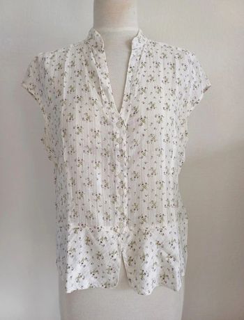 Chemisier manches courtes taille L