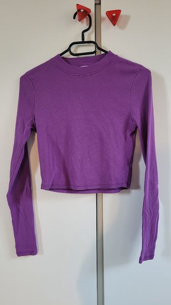 Crop top manches longues