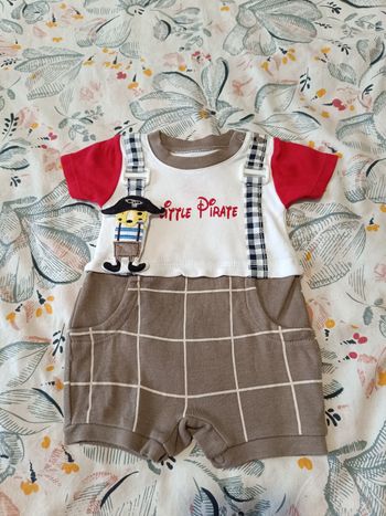 Combishort bébé garçon