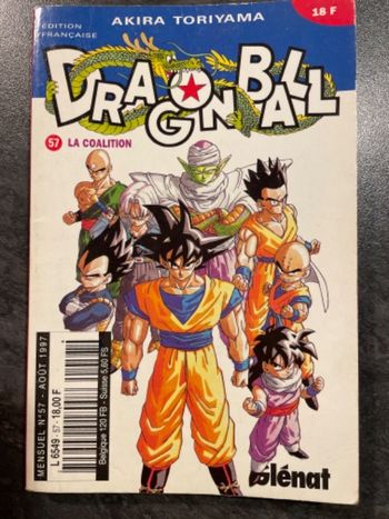 Manga Dragon Ball numéro 57# août 1997