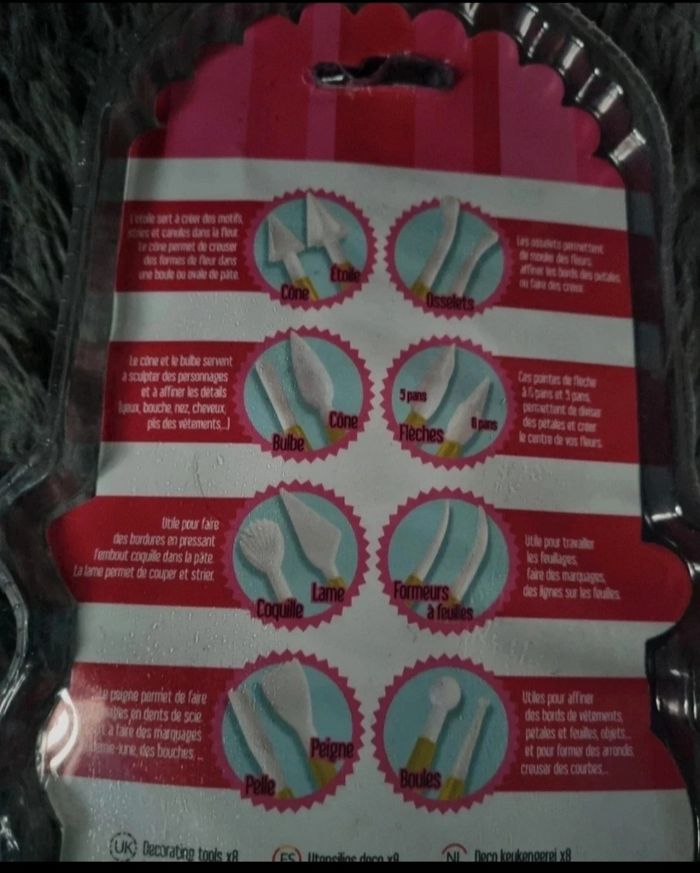 Ustensiles de décoration pour pâtisserie - photo numéro 5