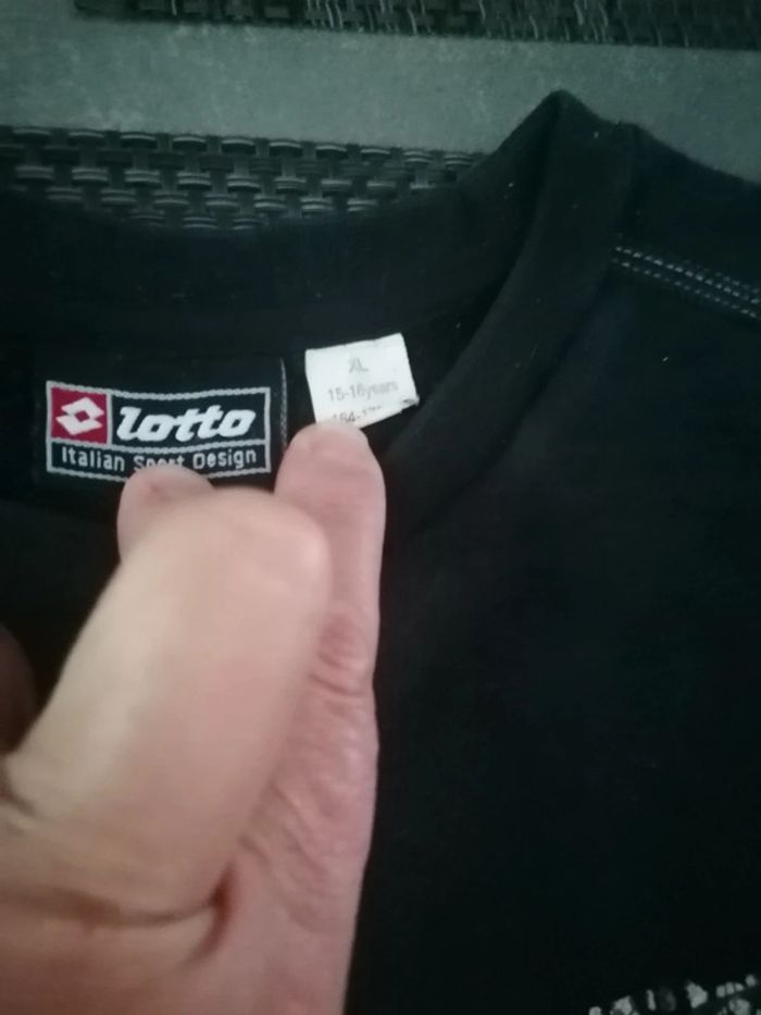 Sweat-shirt garçon 16 ans Lotto tbe - photo numéro 2