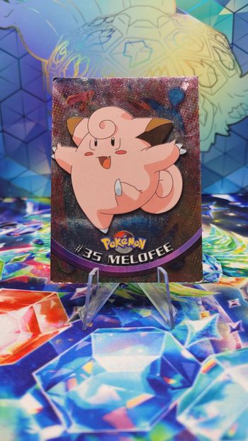 Carte Pokémon Topps n°35 Mélofée Series 1 FR Holo