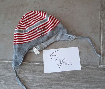 Bonnet 6 mois 44cm