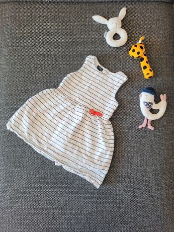 Robe d'été marinière 18 mois