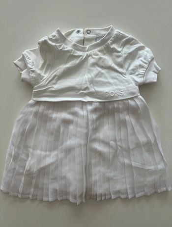 Robe blanche Boss