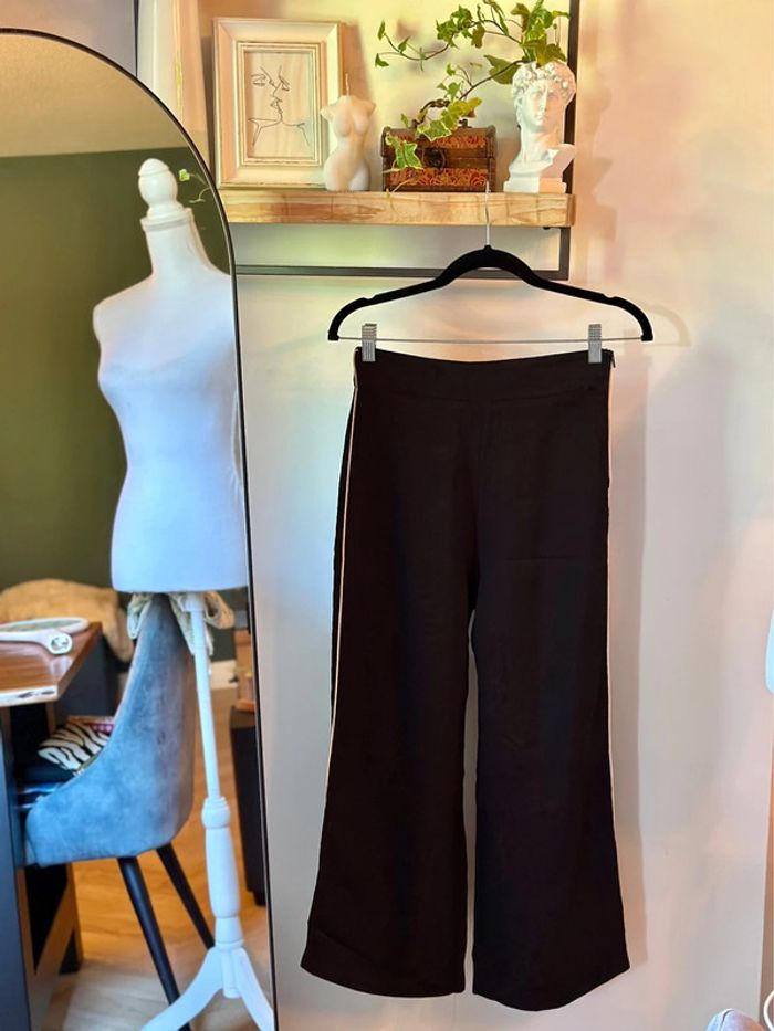 Pantalon large motif cachemire Maje – Taille 34 - photo numéro 5