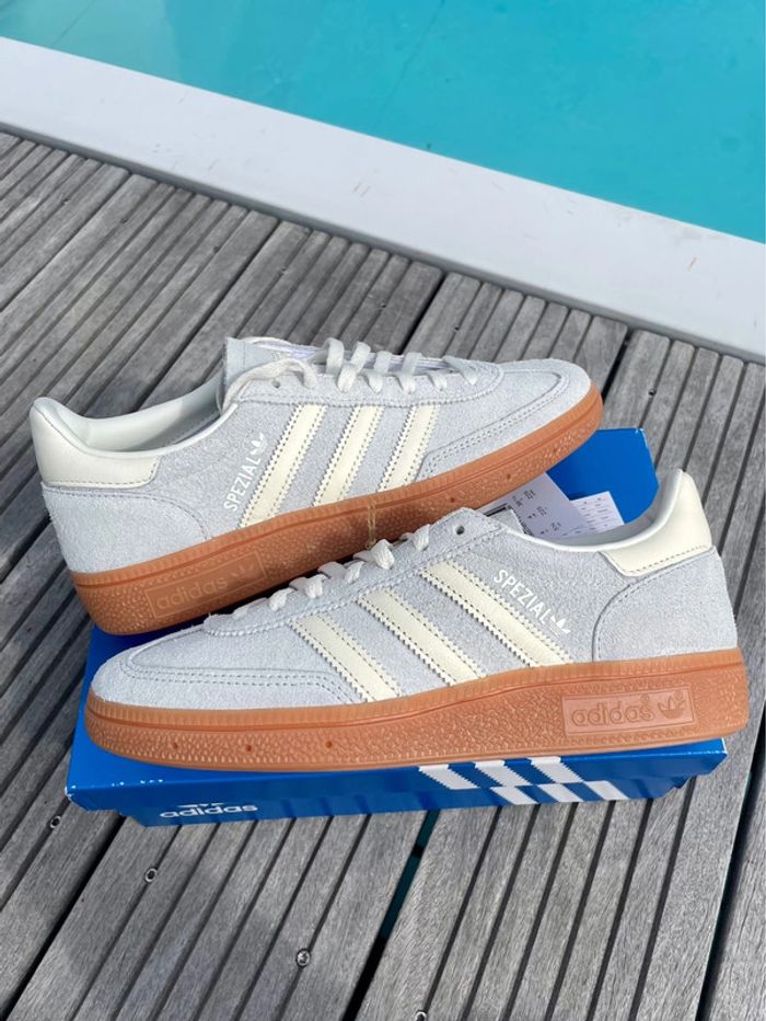 Adidas handball spezial grey white - photo numéro 3