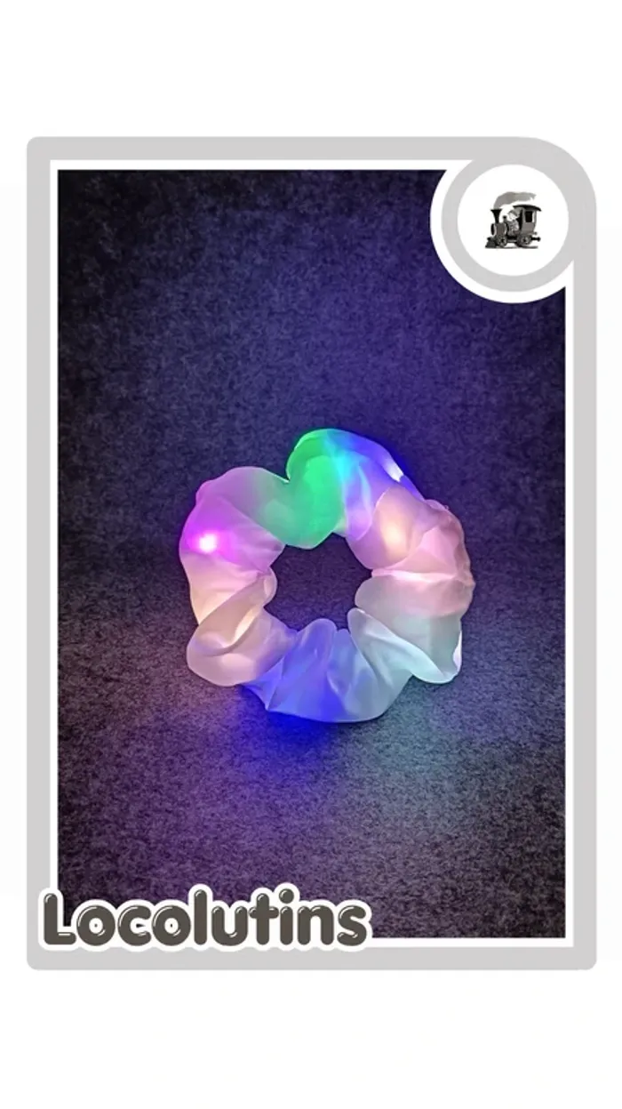 🚂 Élastique LED ▪ blanc