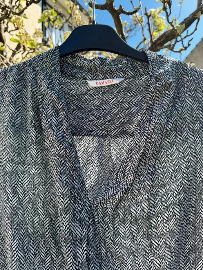 Blouse cache cœur || Camaïeu || Taille 44 - photo numéro 2