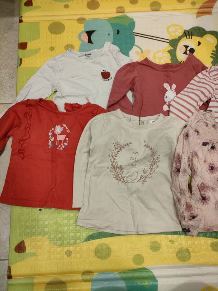 Lot manches longues 24 mois