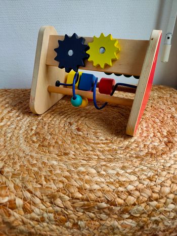 Triangle d'activité en bois Manibul Oxybul 