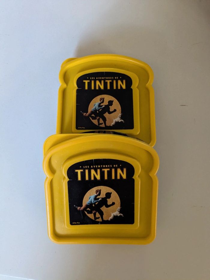 2 boîtes à lunch tintin - photo numéro 4