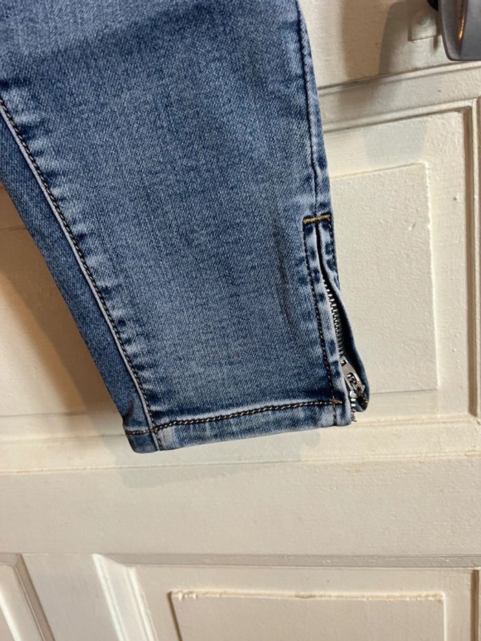 Jeans la halle taille 42 fermeture eclair chevilles - photo numéro 3