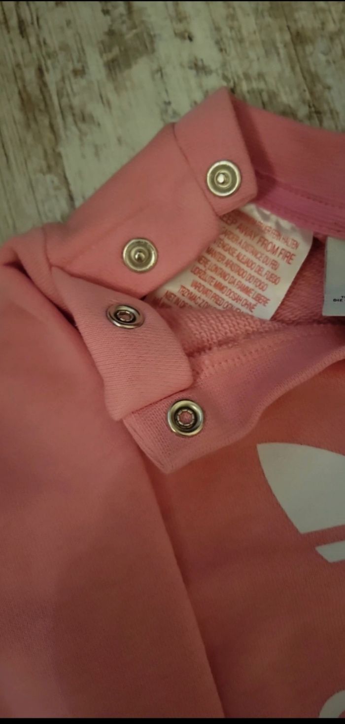 Ensemble jogging bébé  (fille) en coton - photo numéro 6