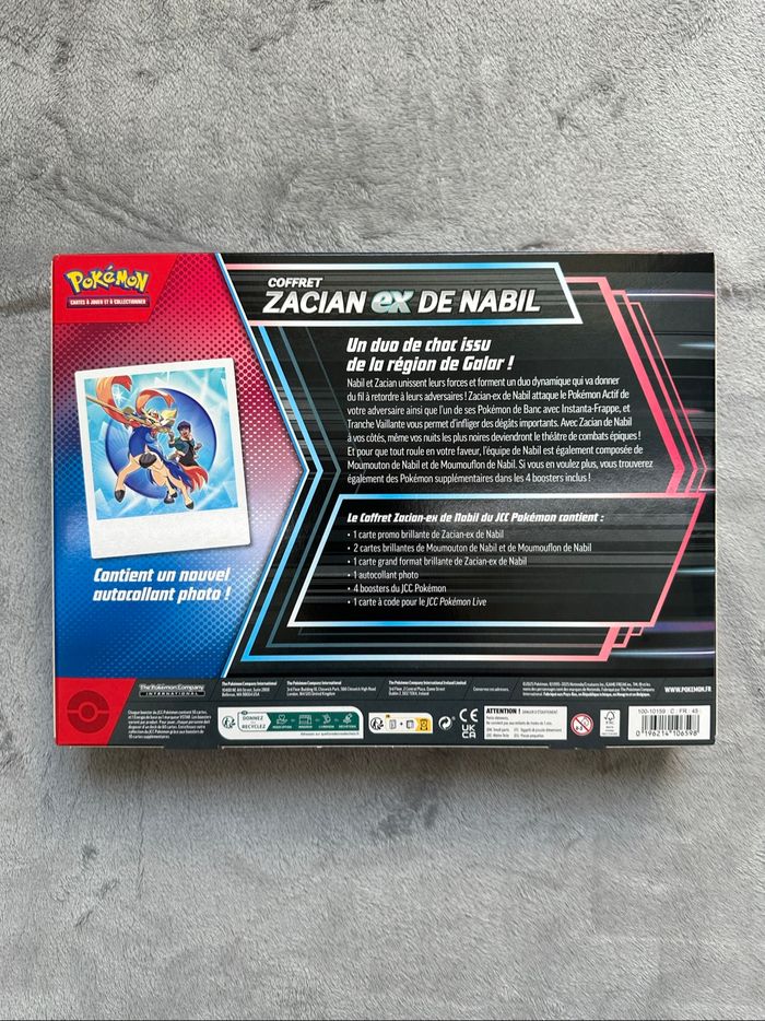 Coffret Zacian ev9 Aventures Ensembles - photo numéro 2