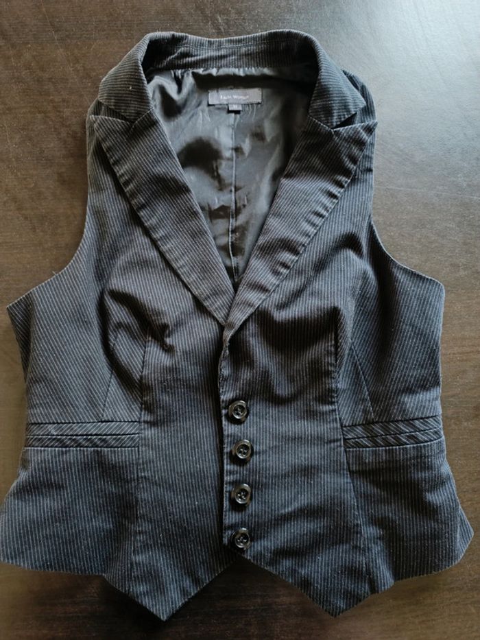 Gilet boléro KIABI - Taille 38 - photo numéro 3