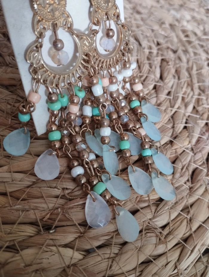 Boucles d'oreilles fantaisie - photo numéro 4
