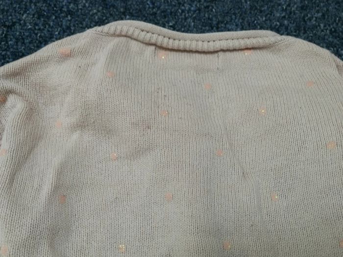 Gilet fin rose mes petites cailloux 6M - photo numéro 8