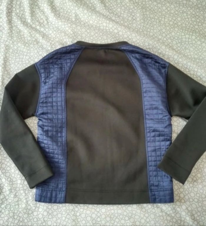 Pull Sandro noir et bleu taille 38 - photo numéro 6
