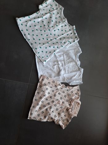3 Tee-shirt 12m