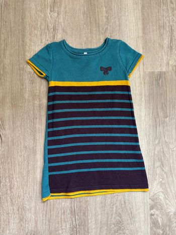 Robe manches courtes