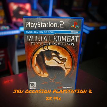 Jeu Playstation 2 occasion mortal Kombat mystification