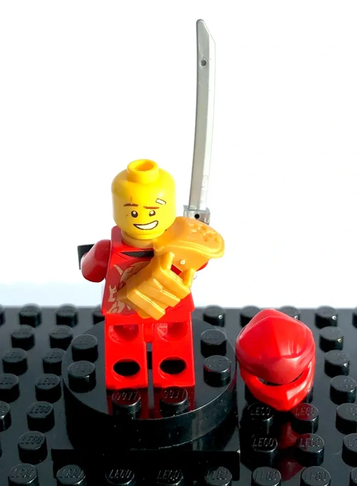 LEGO Ninjago Legacy - Kai, pearl gold armor shoulder pad - photo numéro 3