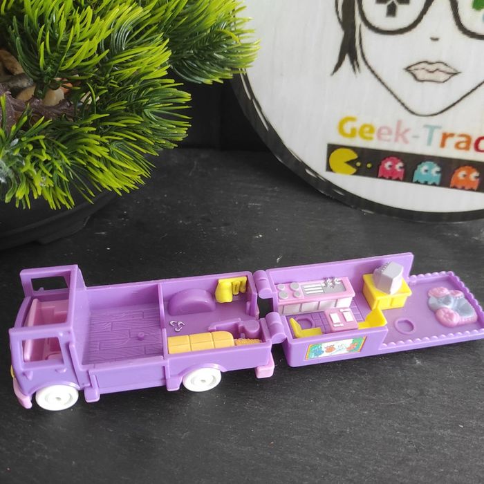 Polly pocket Bluebird Polly's Stable On The Go 1994 Camion Van #geektradepp - photo numéro 8