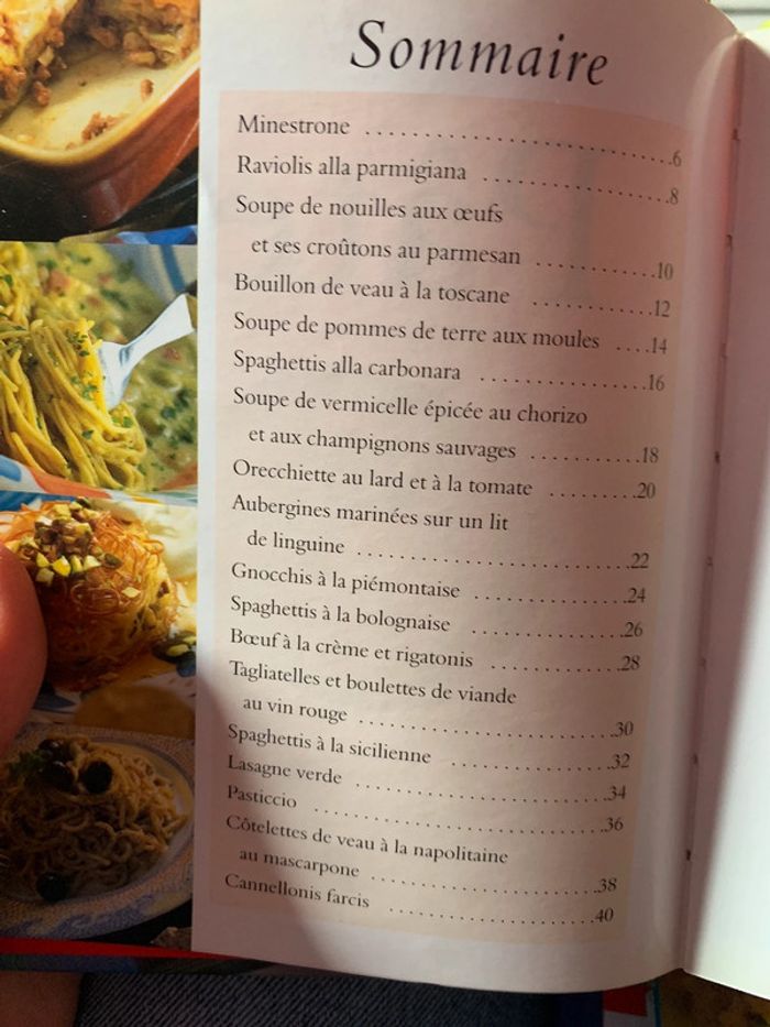 Livre recettes de pâtes - photo numéro 3