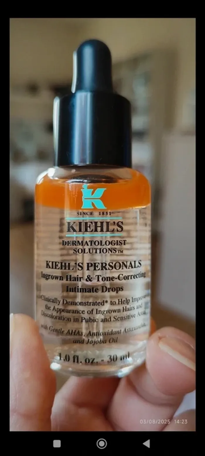 Kiehl's Soin Poils incarnés Action immédiate en 30 minutes Ingrown Hair Intimate Drops 30ml - photo numéro 4
