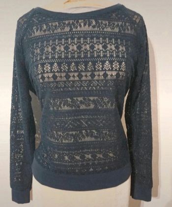 Superbe pull en dentelle