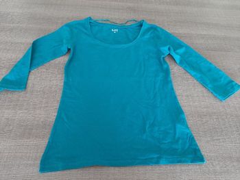 Tee-shirt manches trois quarts pour femme Taille XS