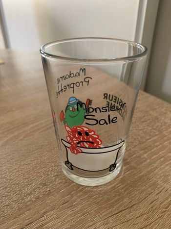 Verre Monsieur sale madame proprette