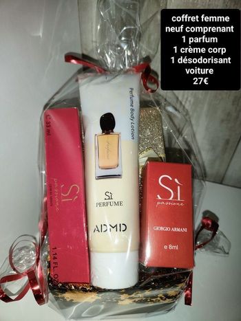Coffret femme neuf