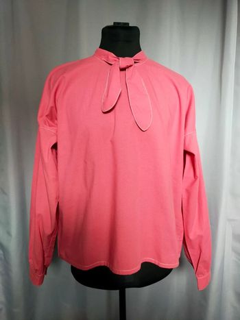 Blouse rose col lavallière – Karl Marc John (XS/S)